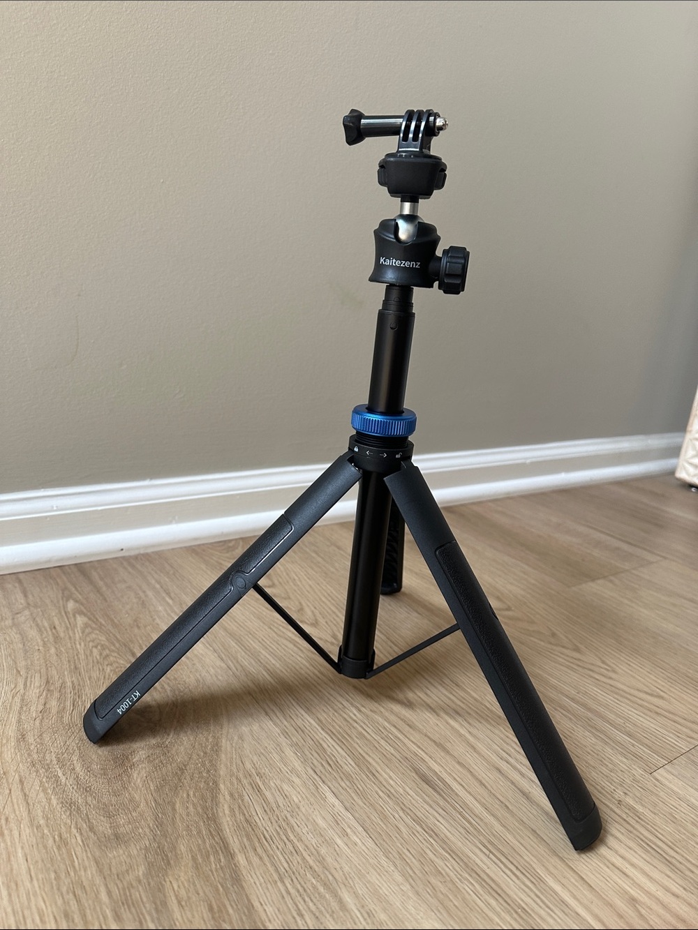 Black Mini Tripod with Blue Accent for GoPro Action Cams